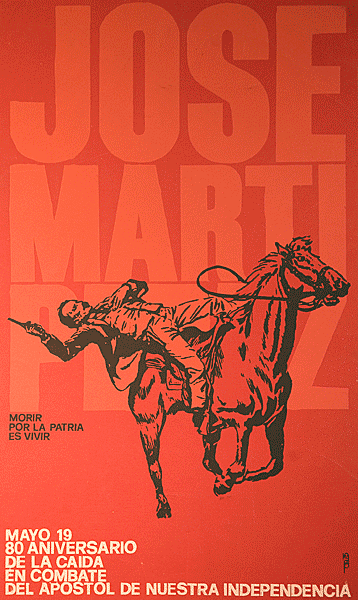 20101212_005 Poster commemorating the anniversary of the death of Jose Marti